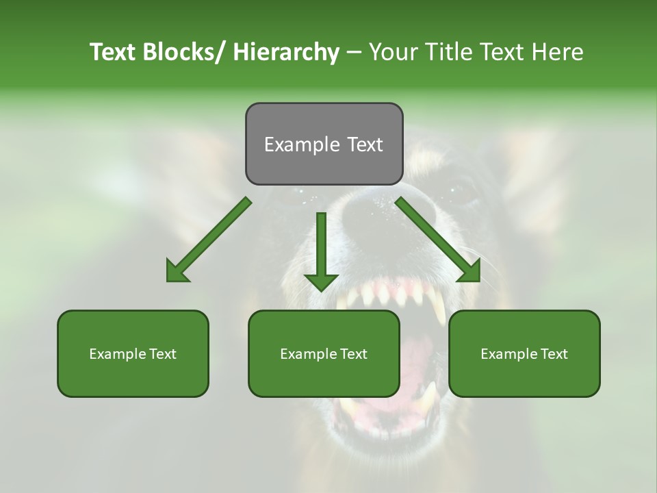 Defender Aggressive Aggression PowerPoint Template