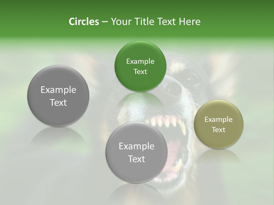 Defender Aggressive Aggression PowerPoint Template