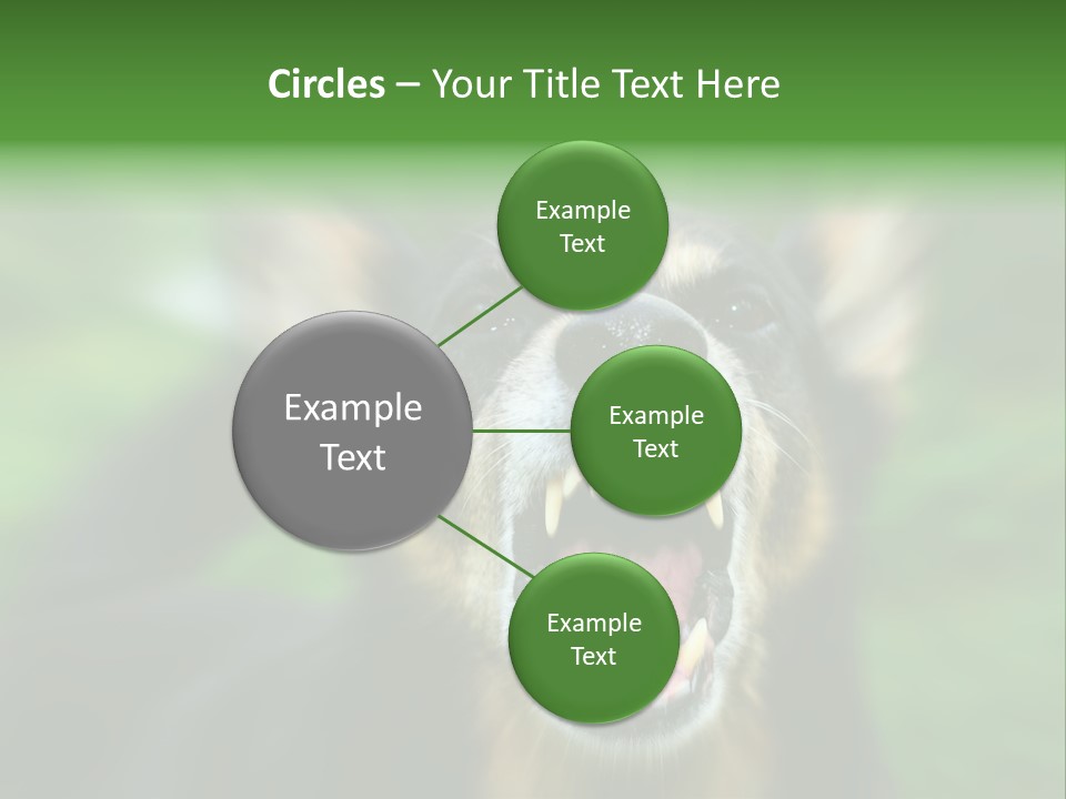 Defender Aggressive Aggression PowerPoint Template