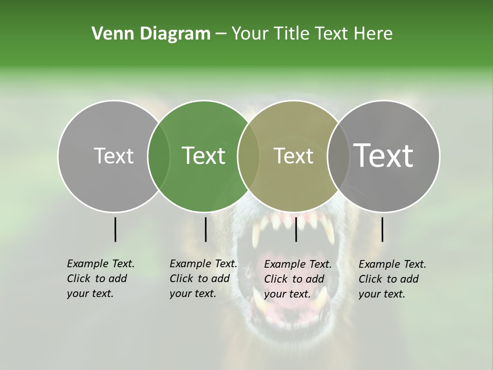 Defender Aggressive Aggression PowerPoint Template