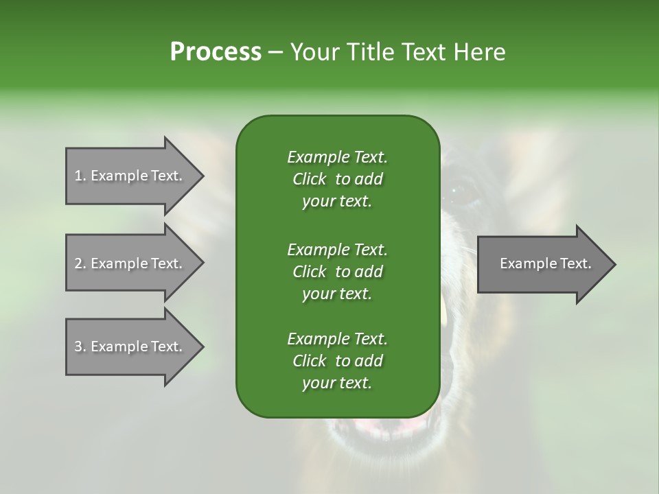 Defender Aggressive Aggression PowerPoint Template