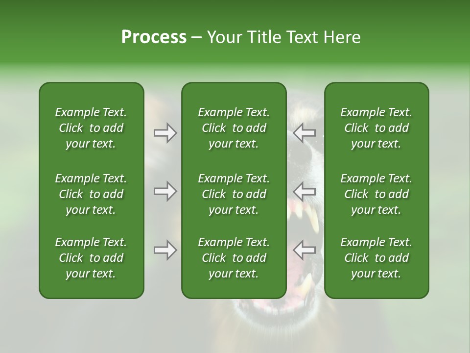 Defender Aggressive Aggression PowerPoint Template