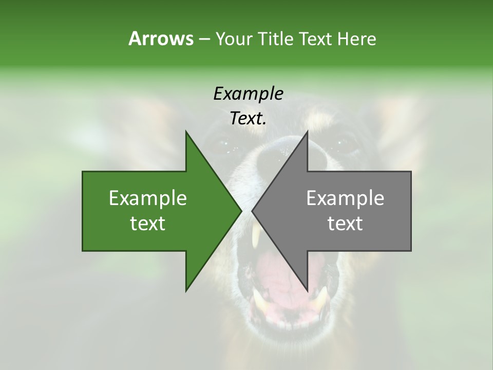 Defender Aggressive Aggression PowerPoint Template