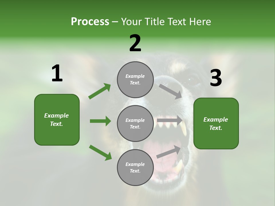 Defender Aggressive Aggression PowerPoint Template