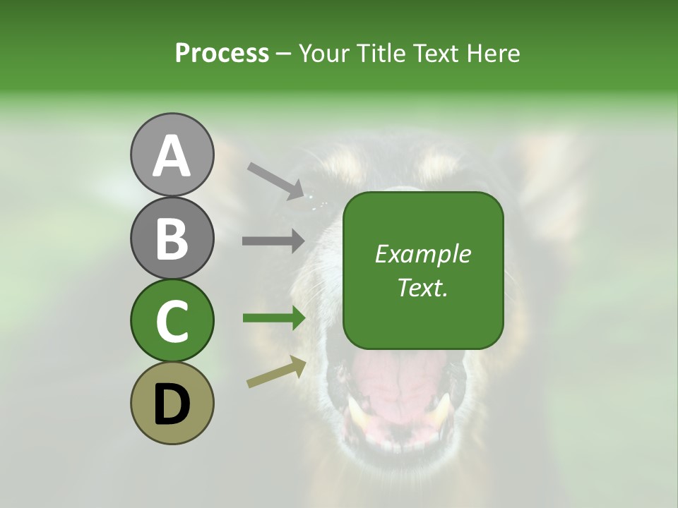Defender Aggressive Aggression PowerPoint Template