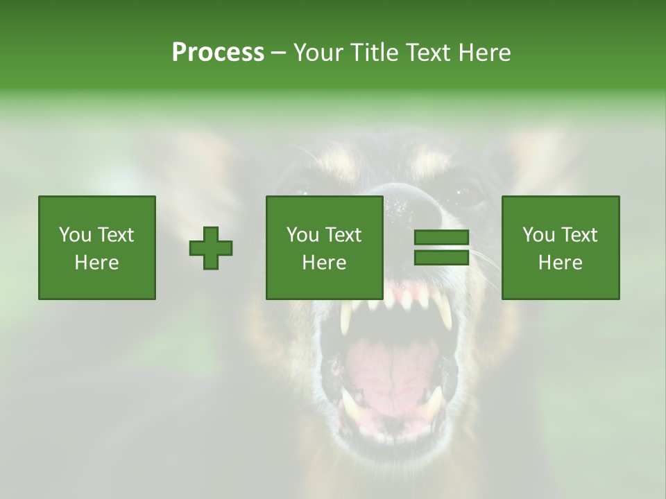 Defender Aggressive Aggression PowerPoint Template