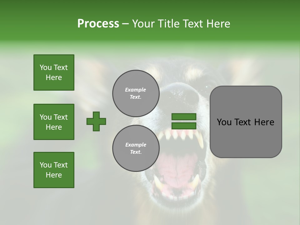 Defender Aggressive Aggression PowerPoint Template