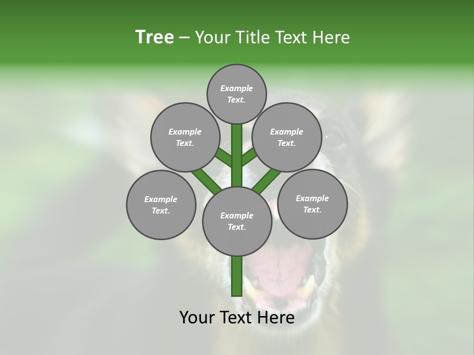 Defender Aggressive Aggression PowerPoint Template