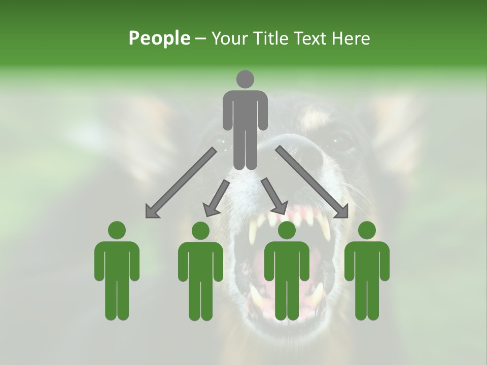 Defender Aggressive Aggression PowerPoint Template