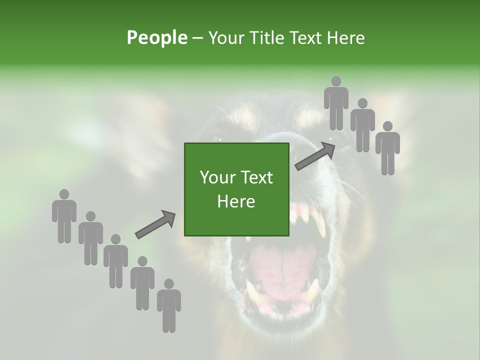 Defender Aggressive Aggression PowerPoint Template