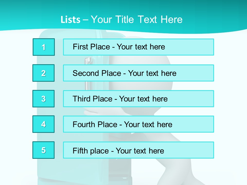 Render White People PowerPoint Template