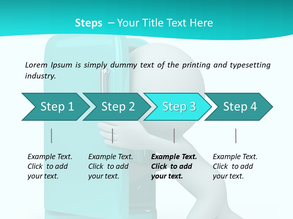 Render White People PowerPoint Template