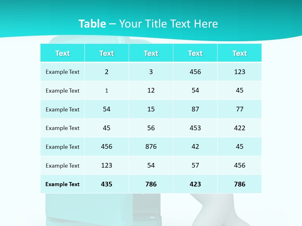 Render White People PowerPoint Template