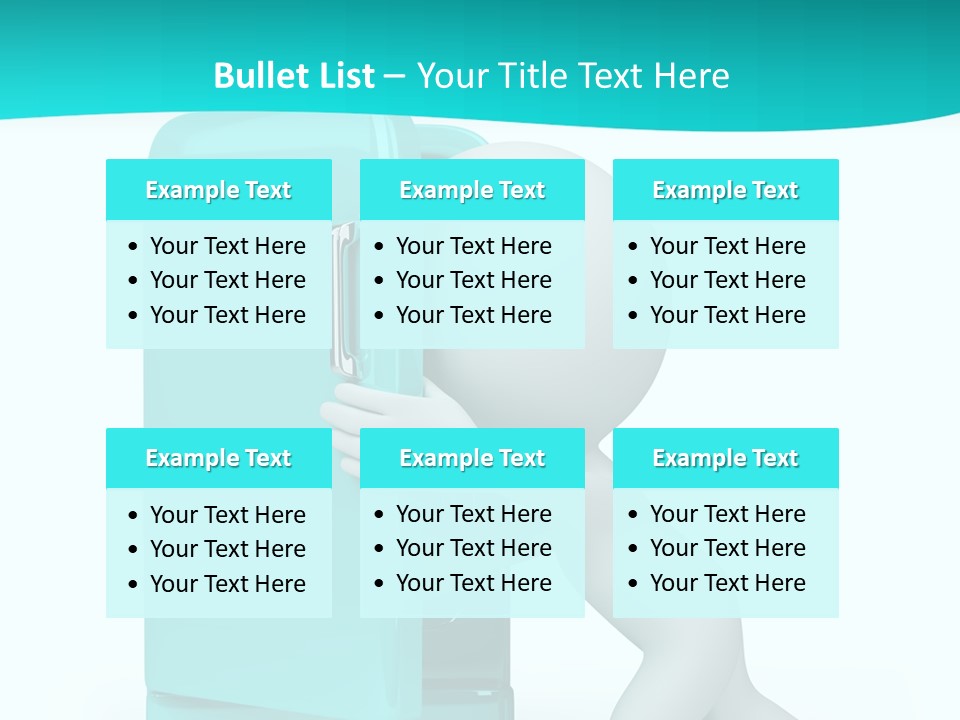 Render White People PowerPoint Template