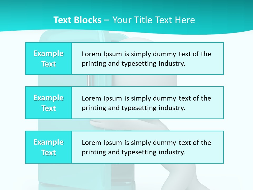 Render White People PowerPoint Template