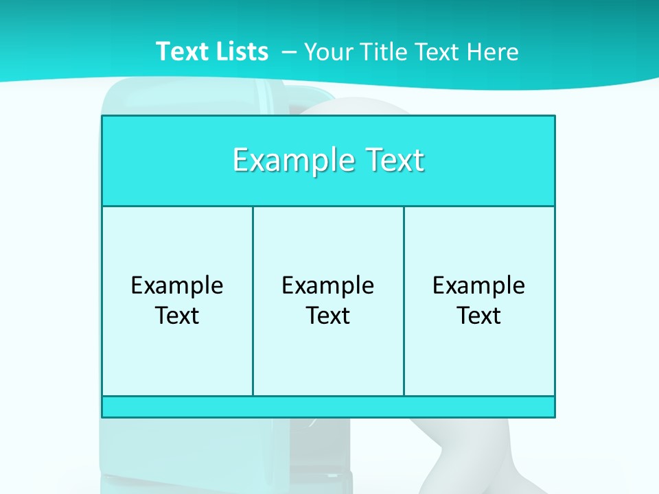 Render White People PowerPoint Template