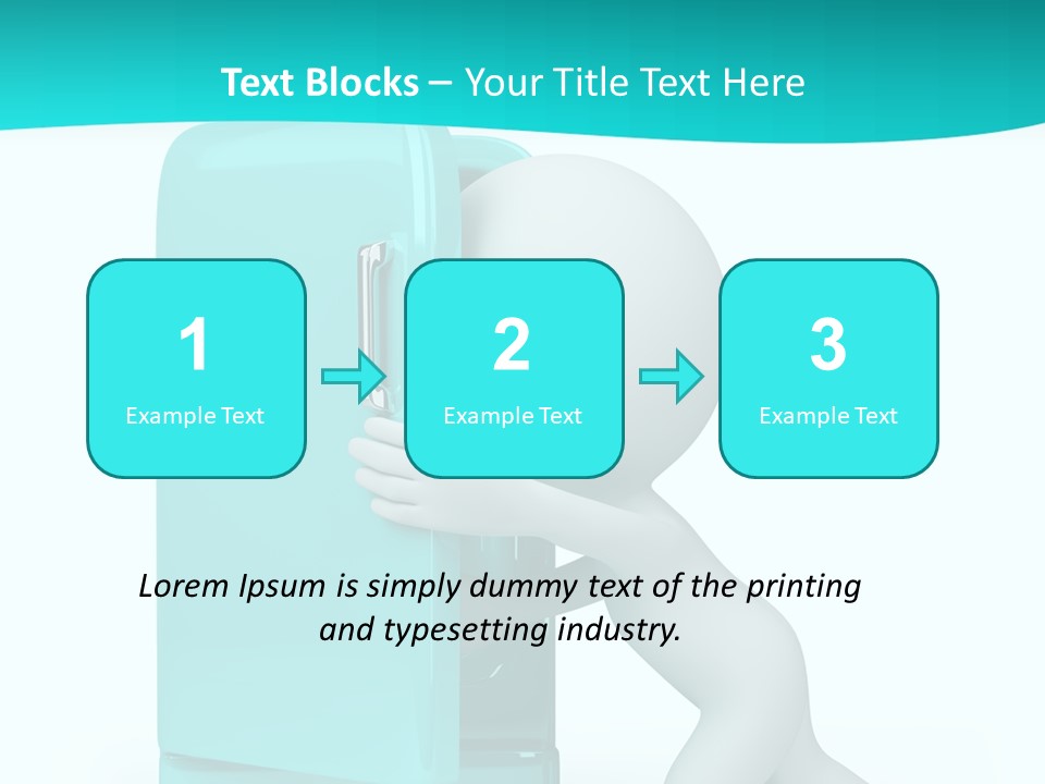 Render White People PowerPoint Template
