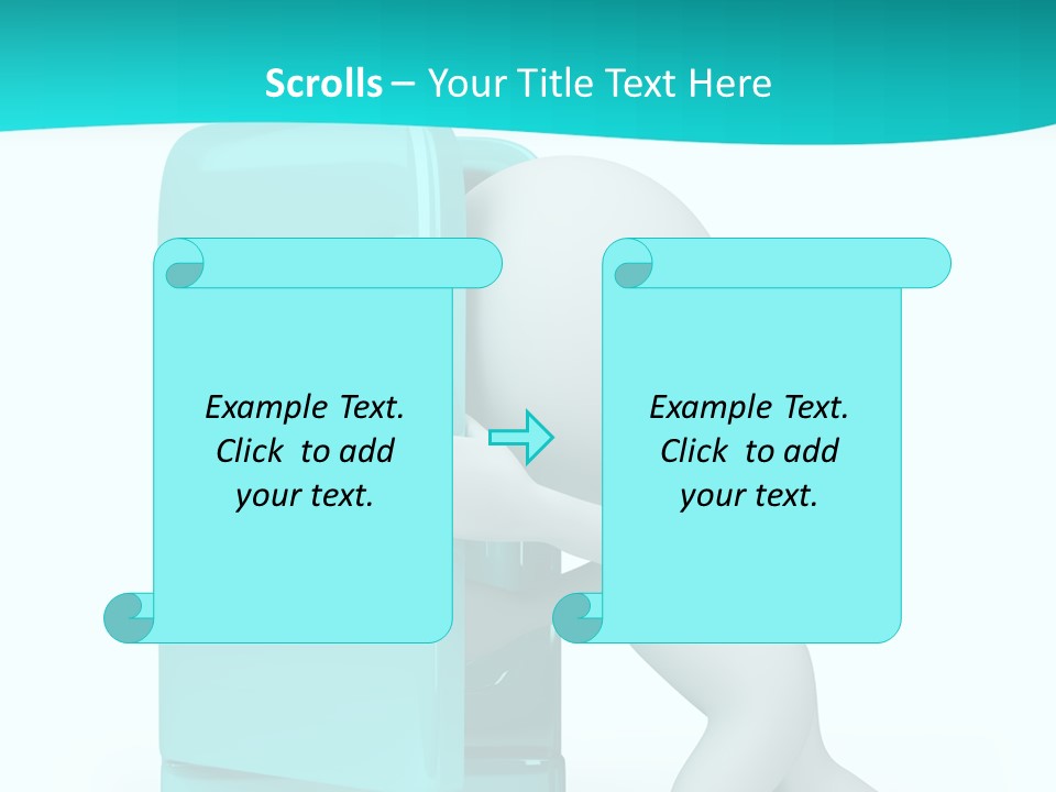 Render White People PowerPoint Template