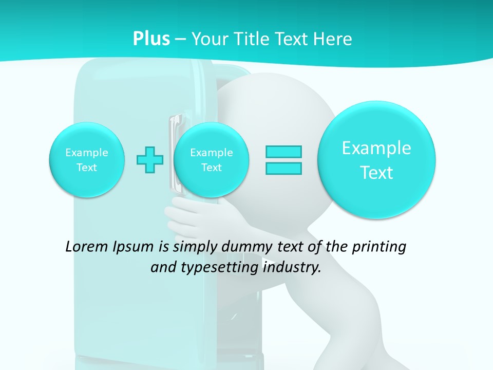 Render White People PowerPoint Template