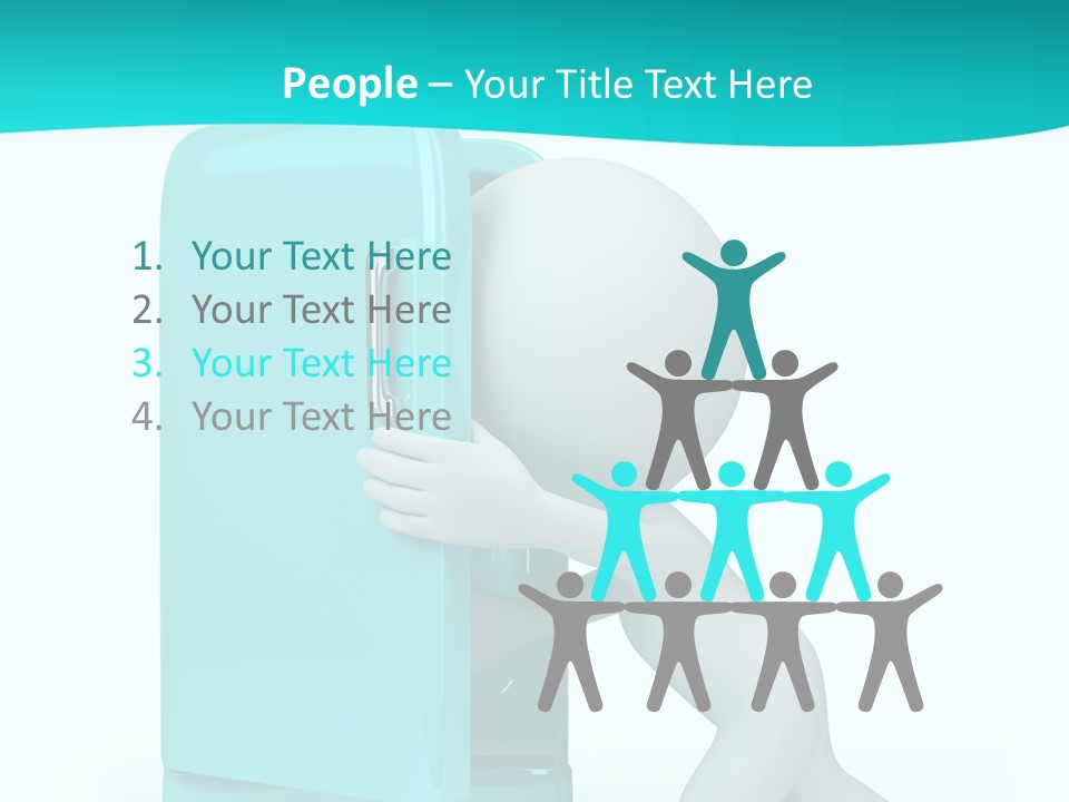Render White People PowerPoint Template