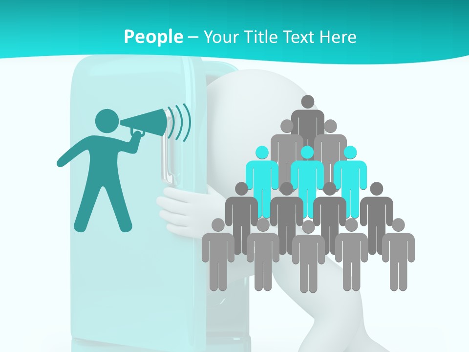 Render White People PowerPoint Template