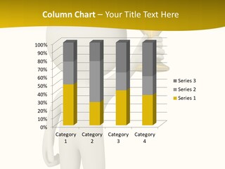 D Person Man Trophy PowerPoint Template