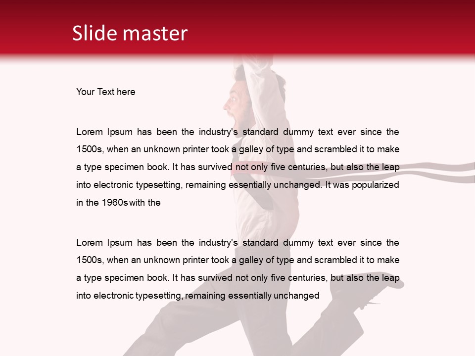 Track Finish Success PowerPoint Template