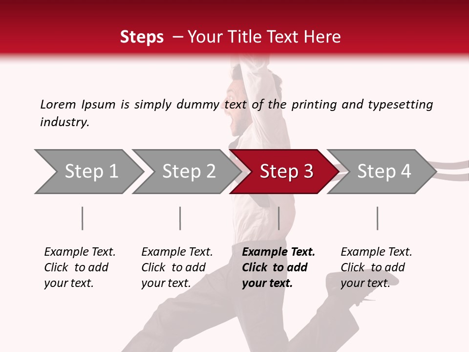 Track Finish Success PowerPoint Template