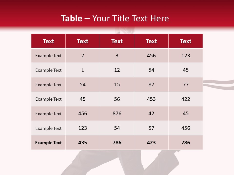 Track Finish Success PowerPoint Template