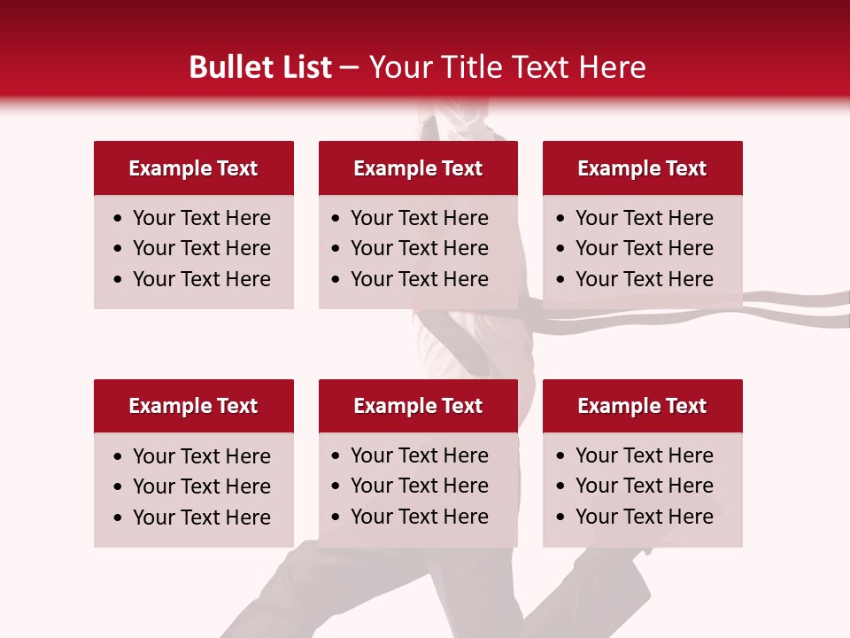 Track Finish Success PowerPoint Template