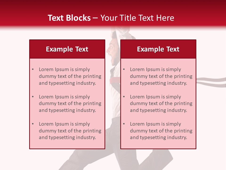 Track Finish Success PowerPoint Template