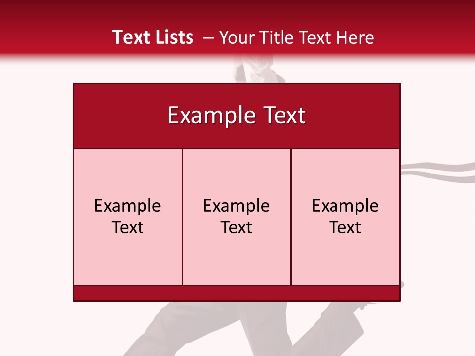 Track Finish Success PowerPoint Template