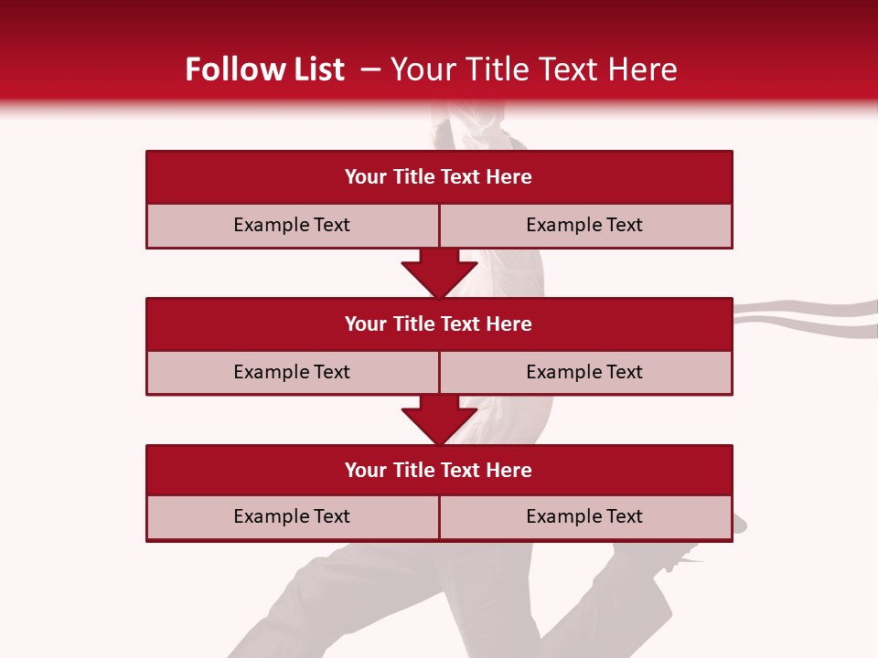 Track Finish Success PowerPoint Template