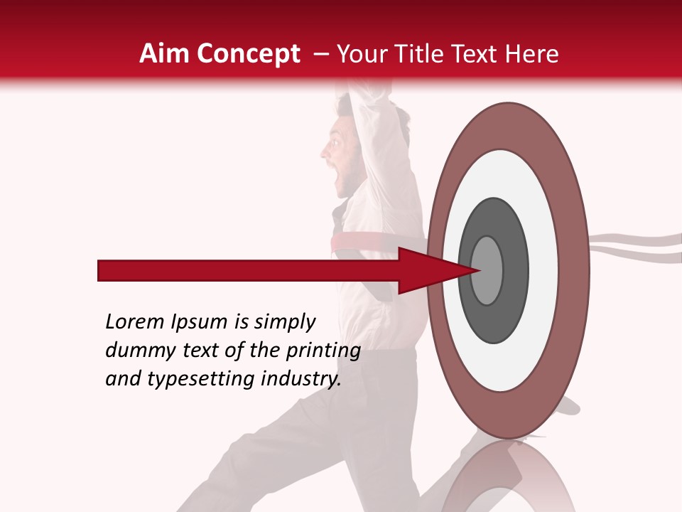 Track Finish Success PowerPoint Template