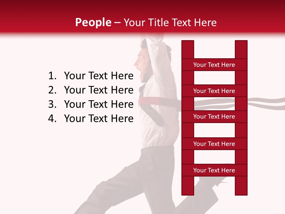 Track Finish Success PowerPoint Template