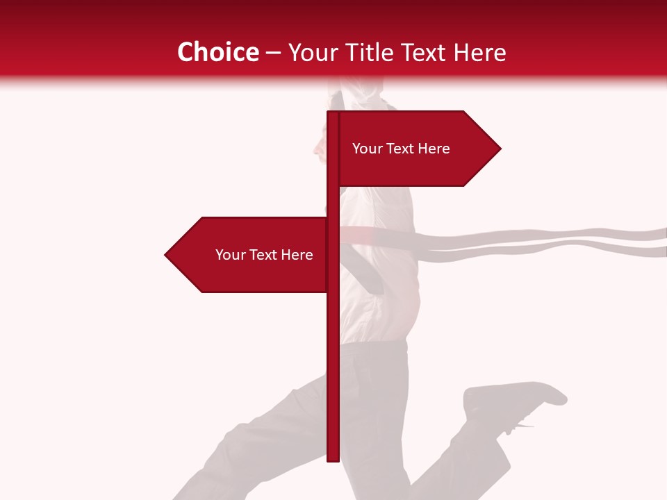 Track Finish Success PowerPoint Template