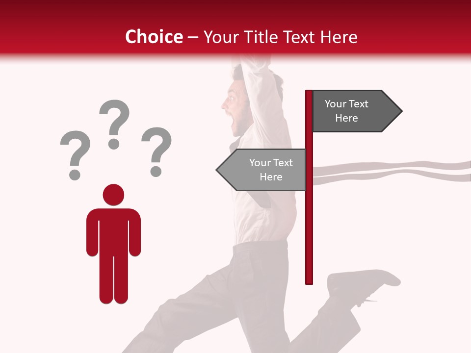 Track Finish Success PowerPoint Template