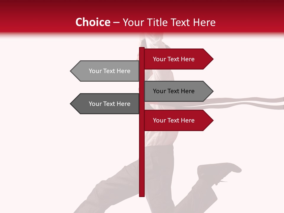 Track Finish Success PowerPoint Template