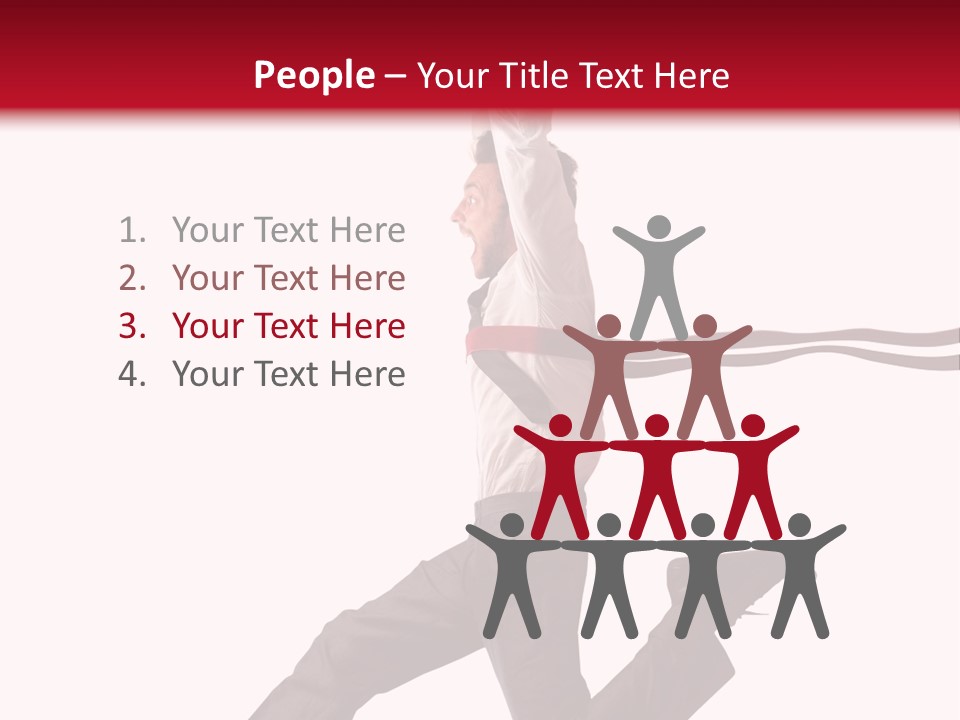 Track Finish Success PowerPoint Template