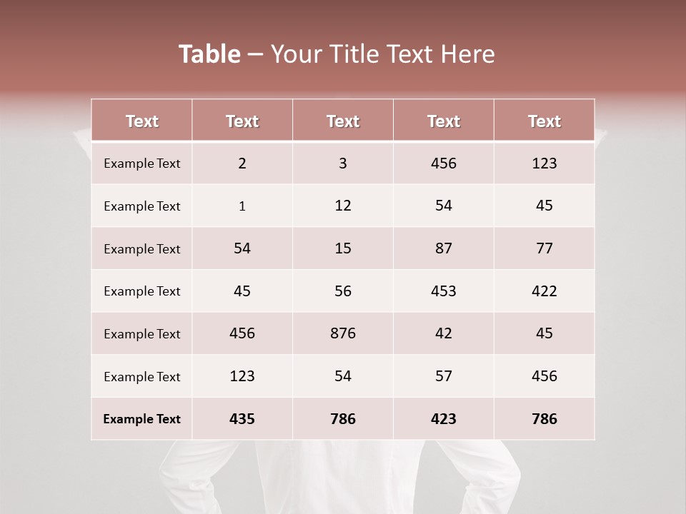 A Man Standing In Front Of A Wall With Arrows Drawn On It PowerPoint Template