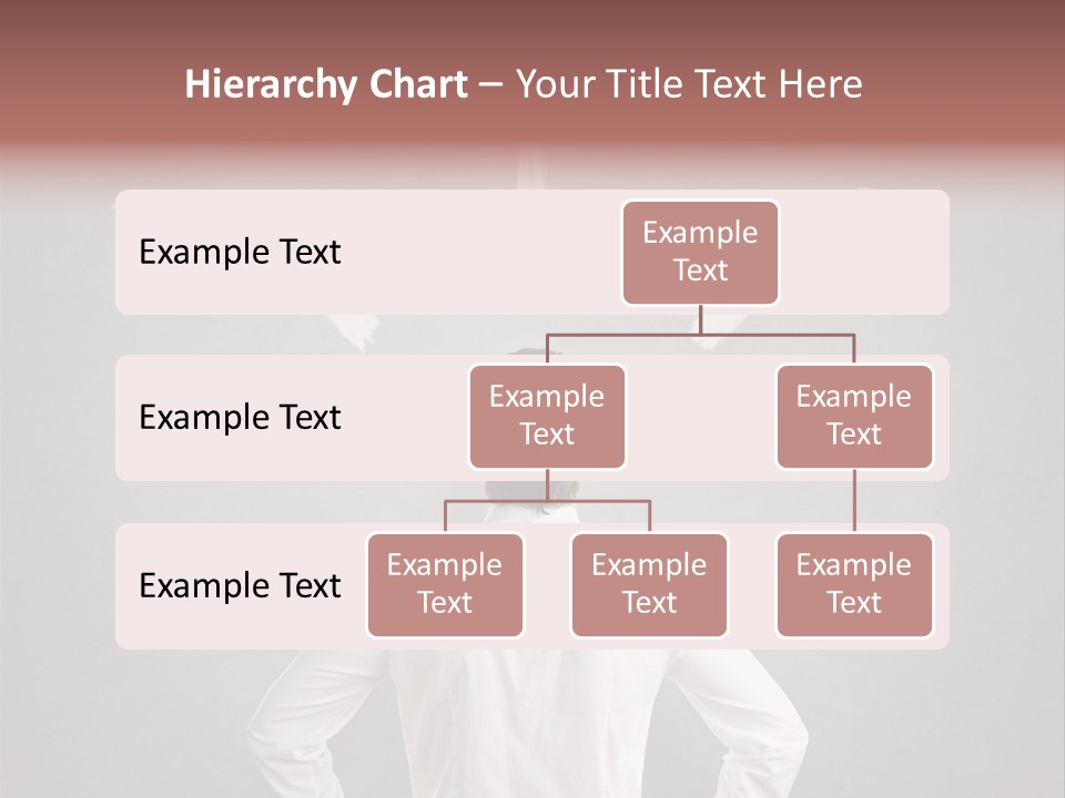 A Man Standing In Front Of A Wall With Arrows Drawn On It PowerPoint Template