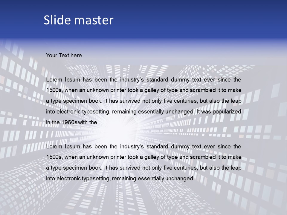 Futuristic Art Circuit PowerPoint Template