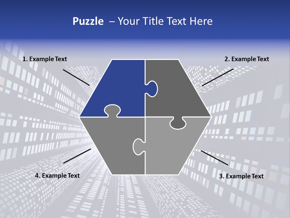Futuristic Art Circuit PowerPoint Template