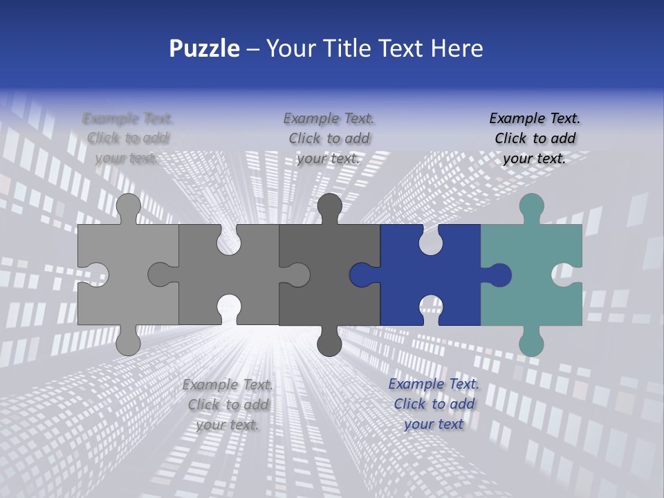 Futuristic Art Circuit PowerPoint Template