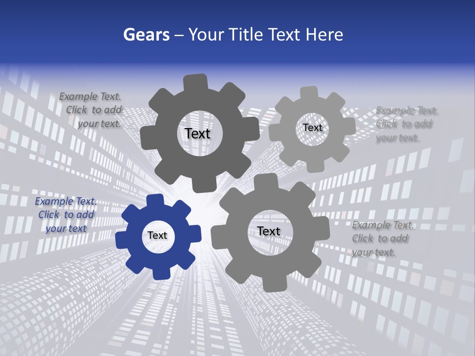 Futuristic Art Circuit PowerPoint Template