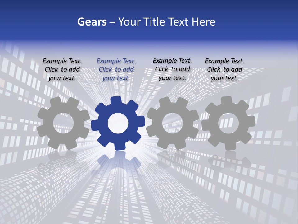 Futuristic Art Circuit PowerPoint Template