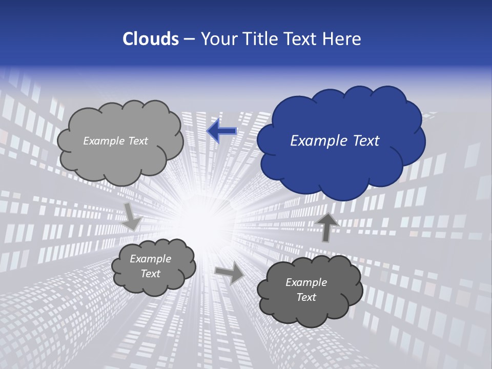 Futuristic Art Circuit PowerPoint Template