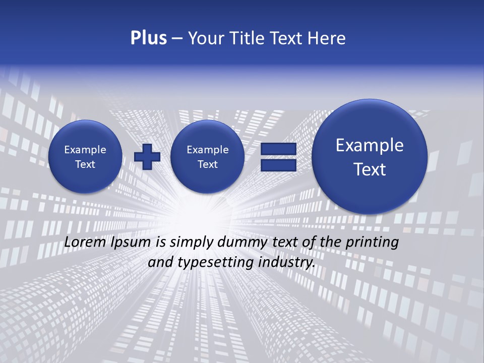 Futuristic Art Circuit PowerPoint Template