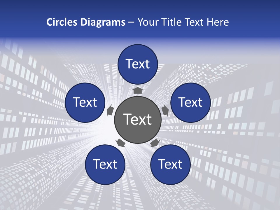 Futuristic Art Circuit PowerPoint Template