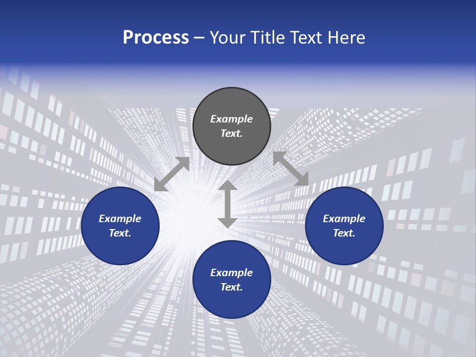 Futuristic Art Circuit PowerPoint Template